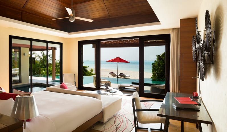 Niyama Private Islands Maldives-Beach Pavilion Bedroom_9051